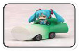hatsune miku leek car